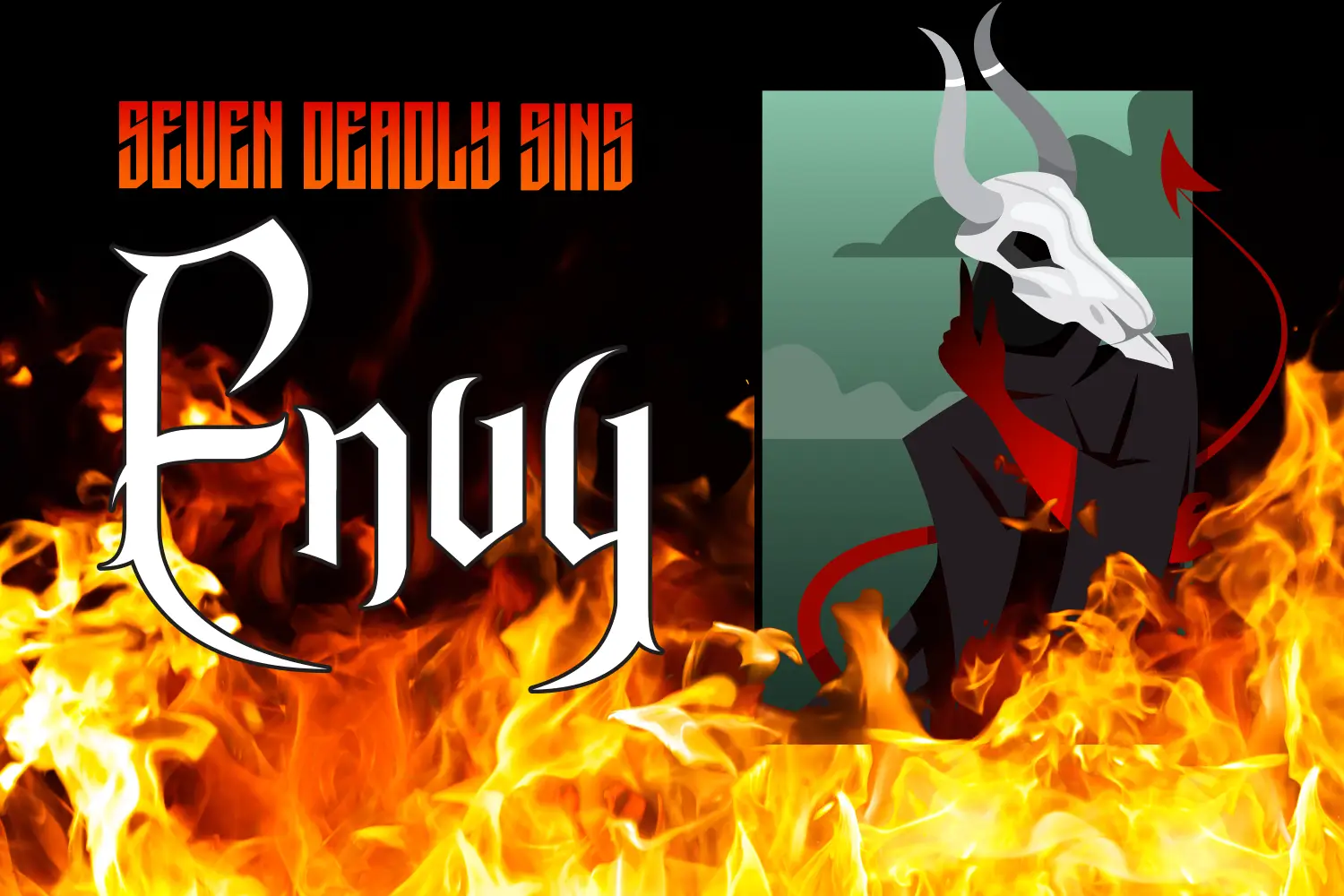 How does the deadly sin of Envy apply to branding and marketing?