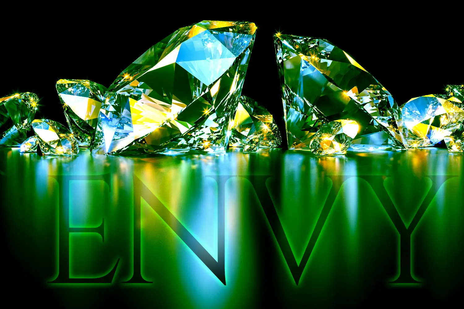 How does the deadly sin of Envy apply to branding and marketing?