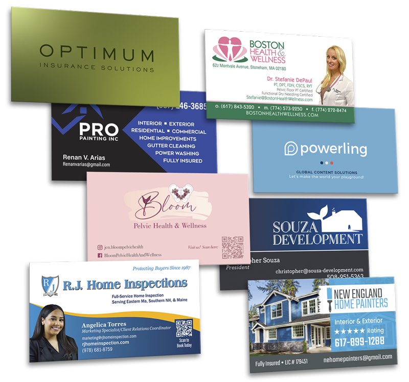Business Cards for Boston area Businesses
